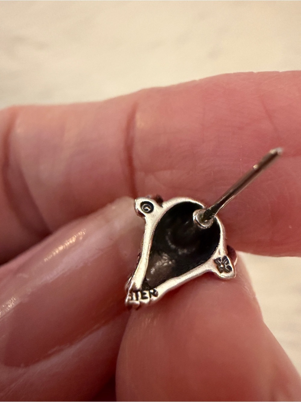 ❤️ Buffalo Bison Head Sterling Silver Western Ethnic Stud Earrings USA - Picture 5 of 12